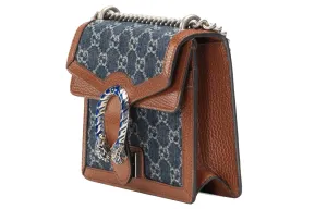 (WMNS) GUCCI Dionysus Single Shoulder Bag Mini Blue/Brown