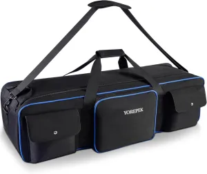 YOREPEK Tripod Carrying Case Bag 40.5", Resistant Light Stand Bag with 2 Protective Pads, Photo Studio Equipment Case fit Tripods Manfrotto, Monopods, Speaker Stands, Umbrellas, Accessories, Travel
