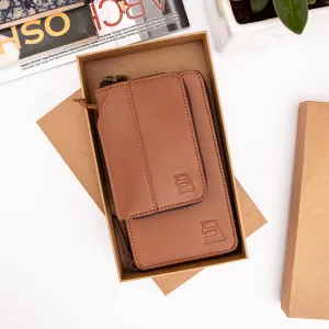 Zipper Set (Compact Zipper Wallet - Tan   MOD Phone Wallet - Tan)