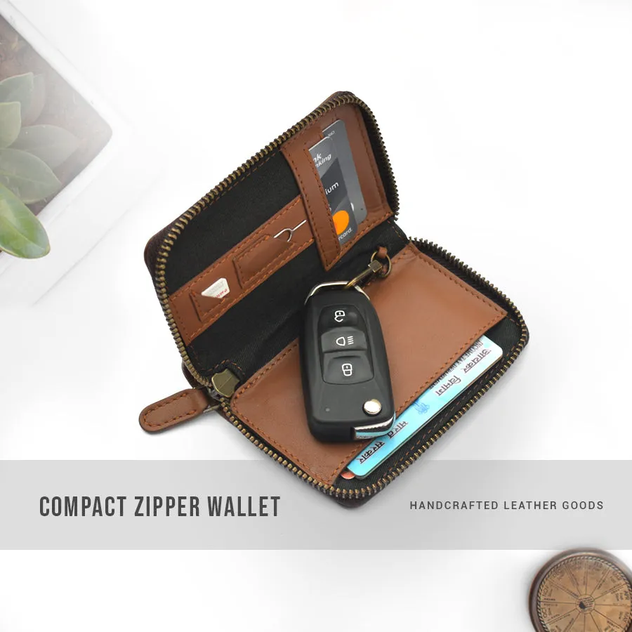 Zipper Set (Compact Zipper Wallet - Tan   MOD Phone Wallet - Tan)